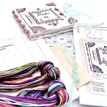Last inn bildet i Galleri-visningsprogrammet, Kit til stingmappe - tekst på engelsk - liten variant
