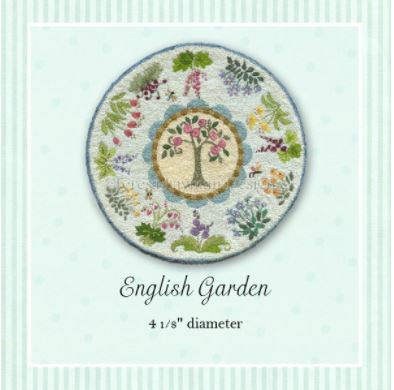 English garden teppe kit - miniatyr