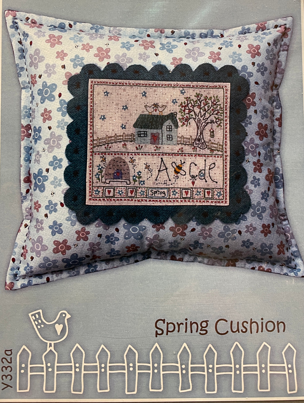 Spring cushion - mønster