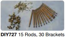 Stair rods set
